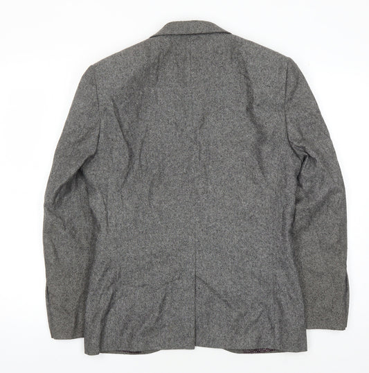 Next Men's Grey Blazer, Size 38S