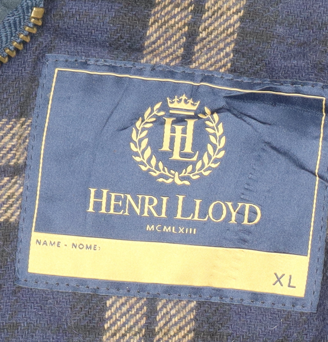 Henri Lloyd Men's XL Blue Field Jacket, Lined