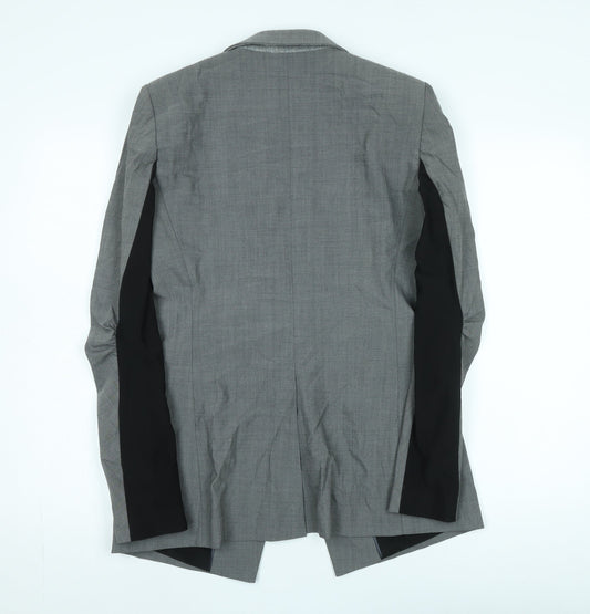 Bastyan Women's Grey Suit Jacket, Size 10, Classic Business Wear