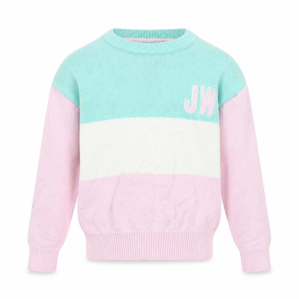 Jack Wills Girls Multicoloured 5-6 Yrs Pullover Jumper