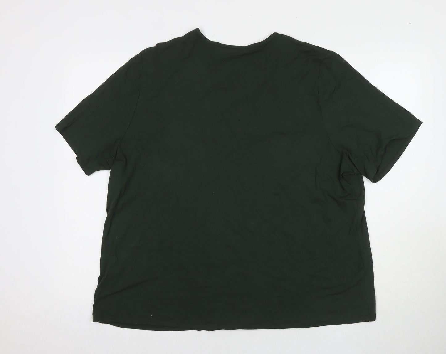 Ann Harvey Women's Green Short Sleeve Jersey T-Shirt