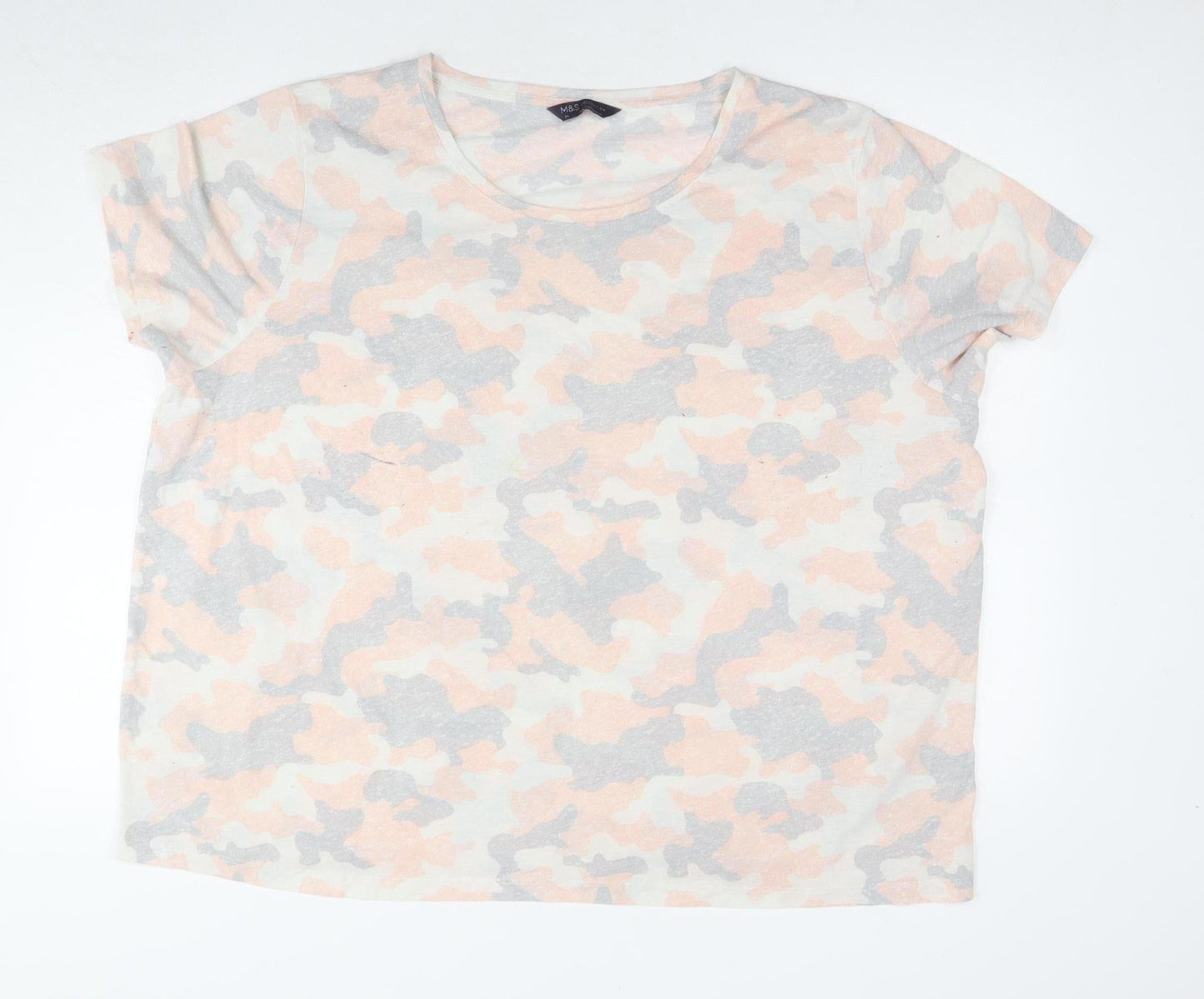 Marks and Spencer Women's Camouflage T-Shirt, Size 34