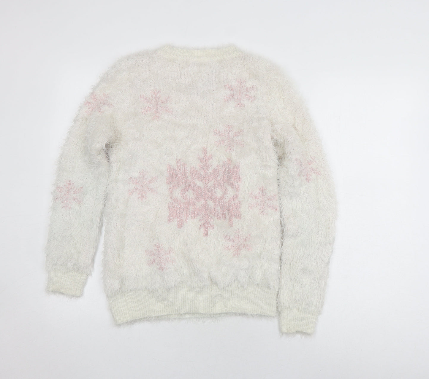 Lipsy Women's Ivory Pullover Jumper Size 12