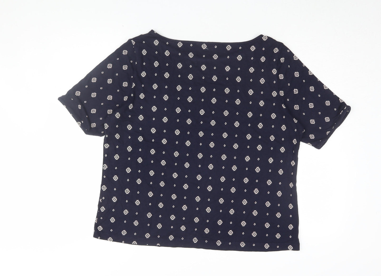 Marks and Spencer Women's Blouse Size 18 Geometric Print