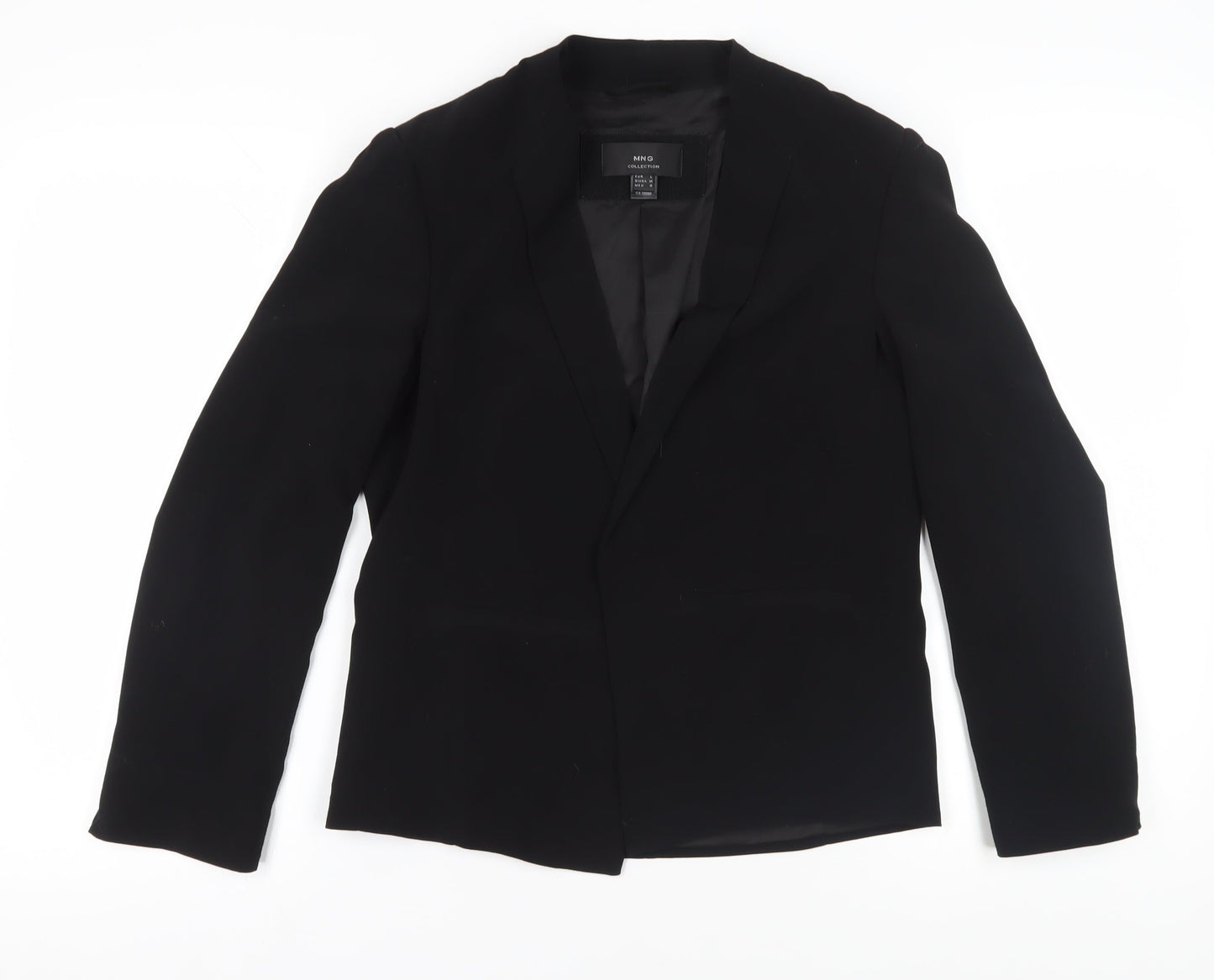 MNG Women's Black Blazer L Euro 3 Piece Suit Jacket