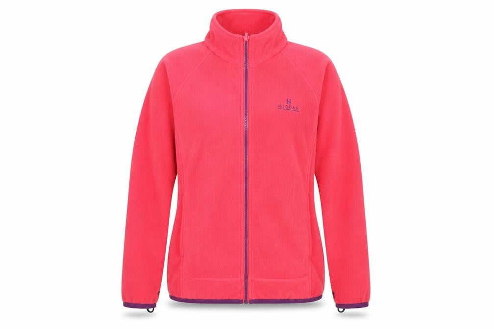 Womens UK Size 4 Regular Hi Gear Pink Polyester Jacket