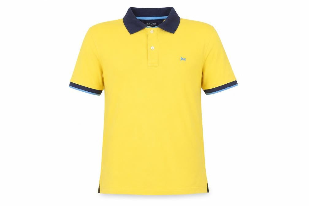 J.Hampton and Sons Men's Yellow Polo M