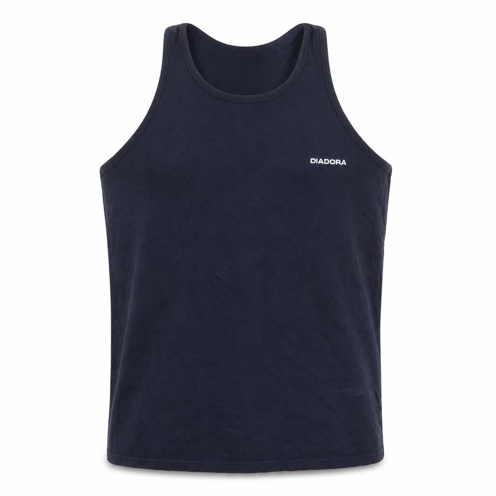 Mens UK Size XL Diadora Blue  Cotton T-Shirt