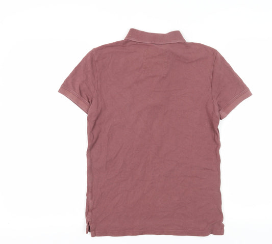 Jack Wills Unisex Red XS Polo Shirt