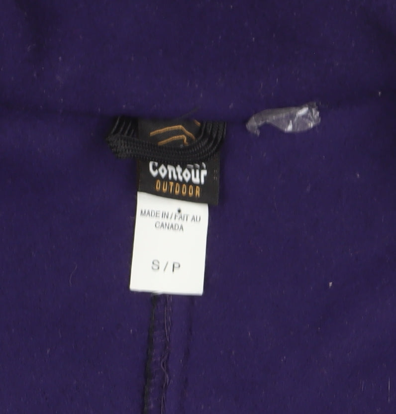Contour Outdoor Purple S Unisex Fleece Waistcoat