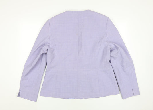 Amanda Marshall Women's Purple Blazer Size 16