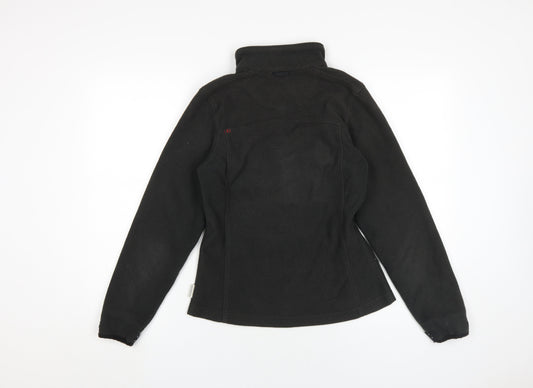 Quechua Women's Black Fleece Jacket, XS, Casual Outdoor
