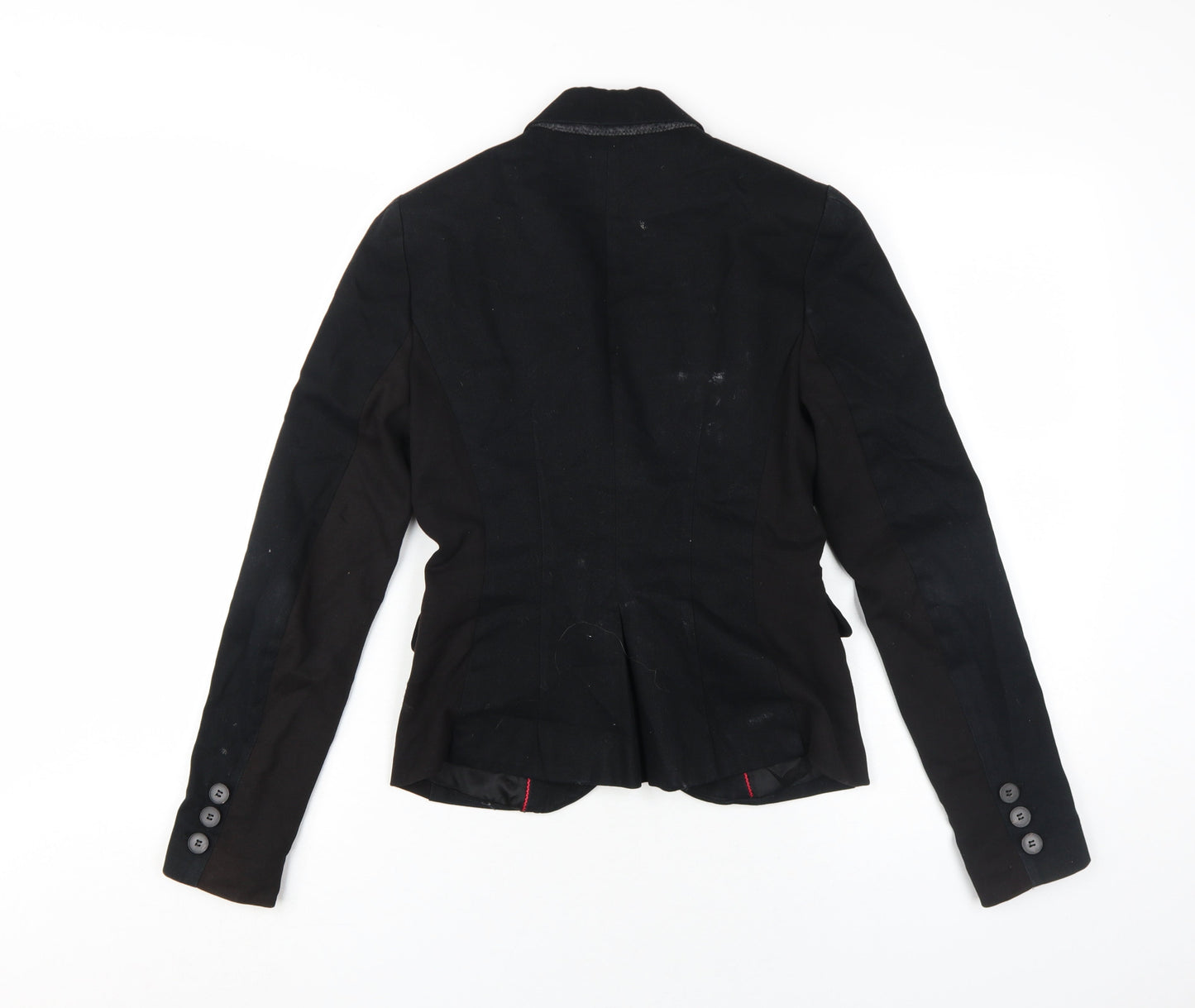 Mango Women's Black Suit Jacket, Size 6, Two-Button