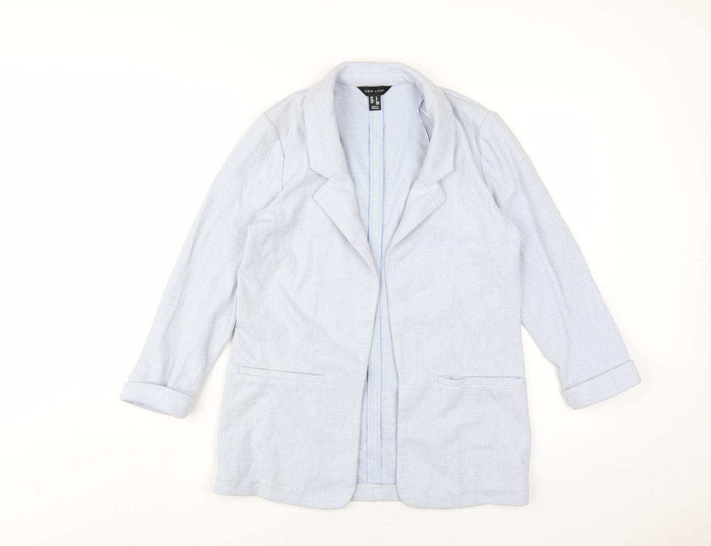 New Look Women's Blue Blazer Size 8 Casual