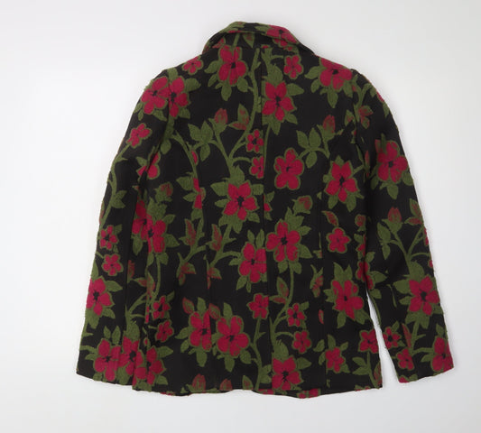 Joe Browns Women's Floral Blazer, Black/Multi, Size 8 Regular
