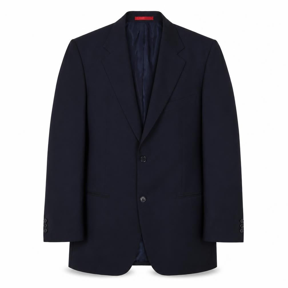 Front view of Taylor & Wright Men's Black Blazer, 40R, Regular Fit