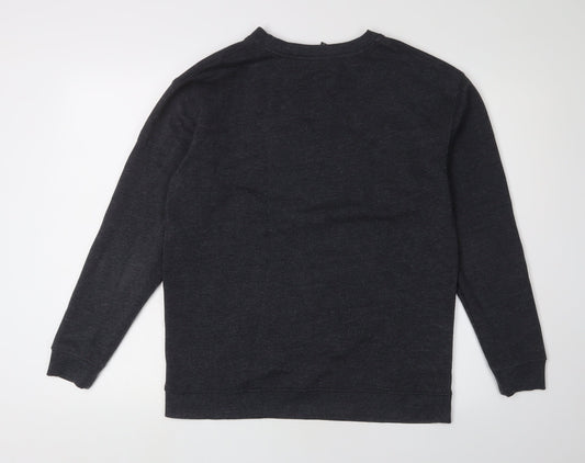 Nobody's Child Women's Black S Pullover Sweatshirt