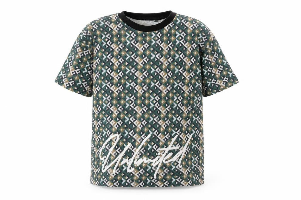 Next Boys Geometric Multicoloured T-Shirt Size 128