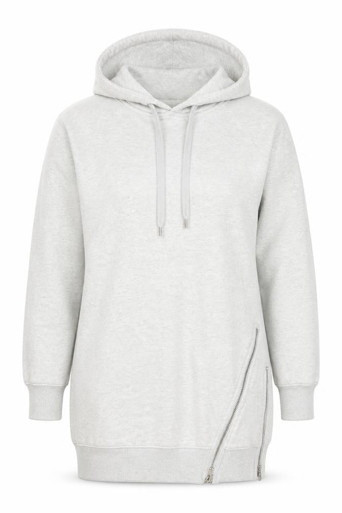 EN:TT Womens Grey Pullover Hoodie XS