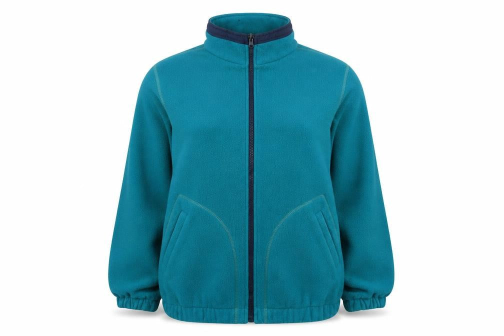 Marks & Spencer Women's Green Fleece Jacket Size 12