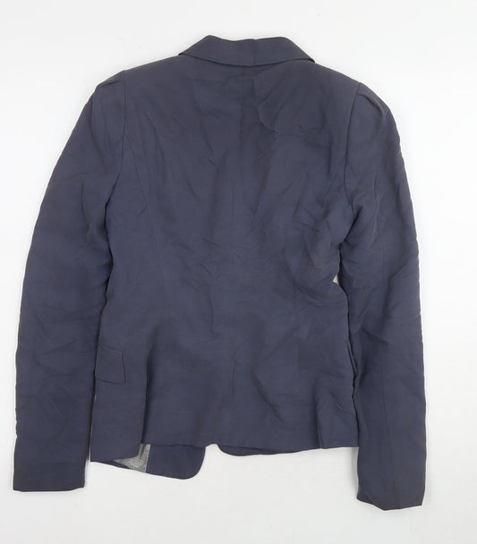 H&M Women's Blue Blazer Size 4