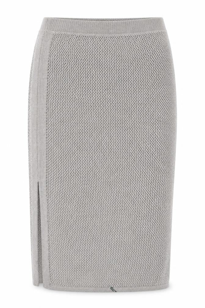 Marks and Spencer Women's Grey Knit Skirt M