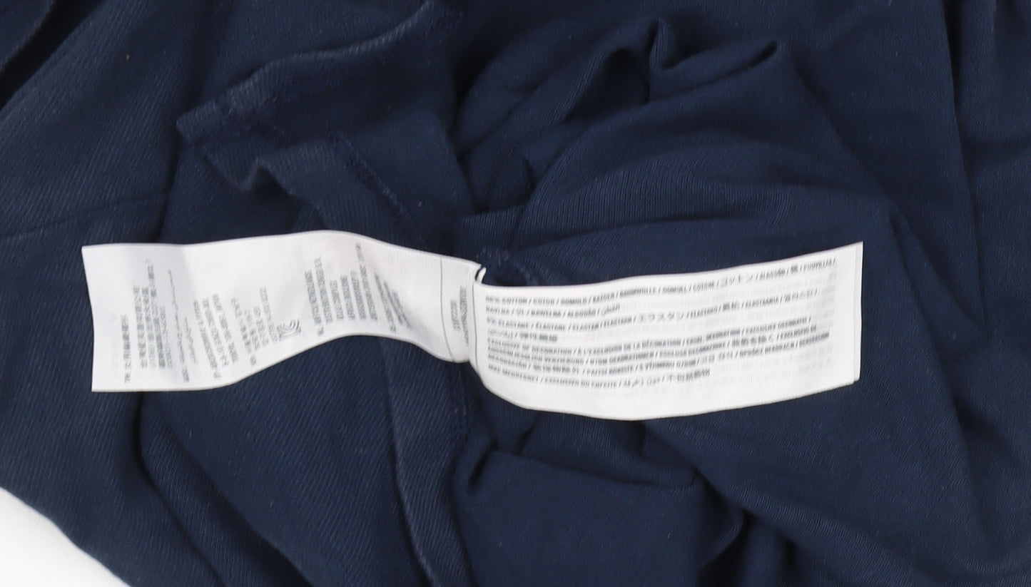 Hollister Blue Polo Shirt, Unisex Adult L, Casual Style