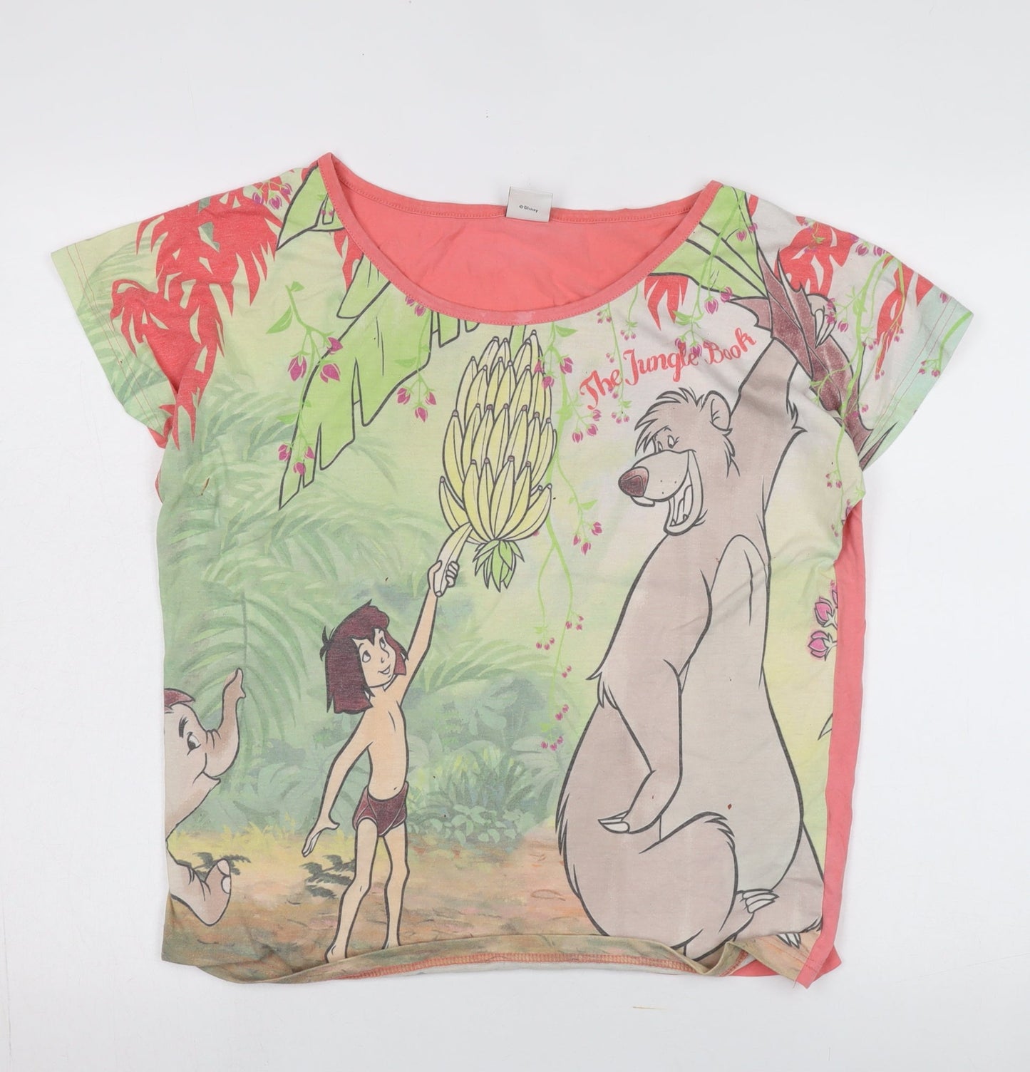 Disney Women's Multicoloured Jungle Book T-Shirt Size 8-10