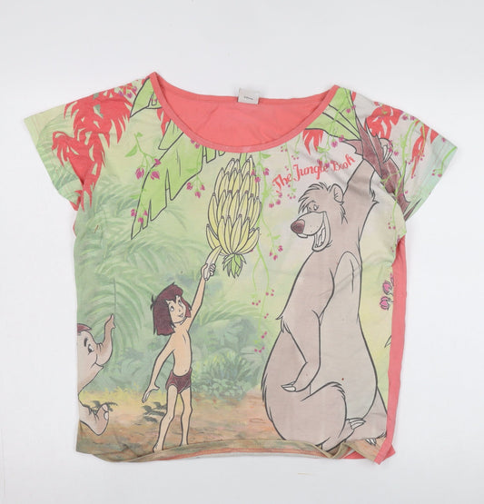 Disney Women's Multicoloured Jungle Book T-Shirt Size 8-10