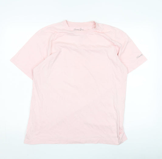 Racing Green Unisex Pink Medium Basic T-Shirt