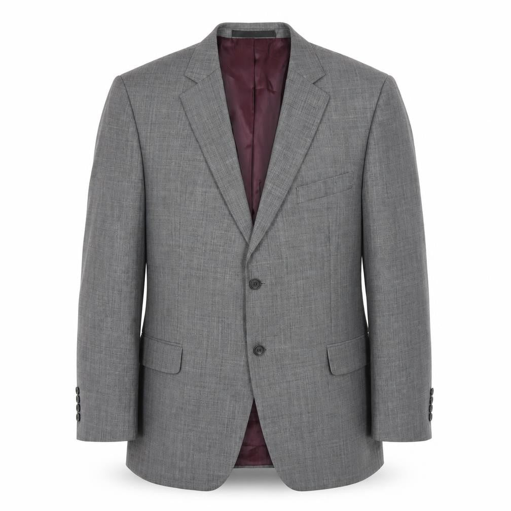 Marks and Spencer Men's Grey Wool Blazer, Size 44R