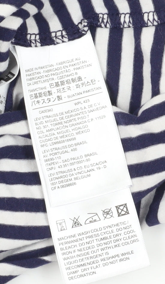 Levi's Women's Multicoloured Striped Bodysuit M
