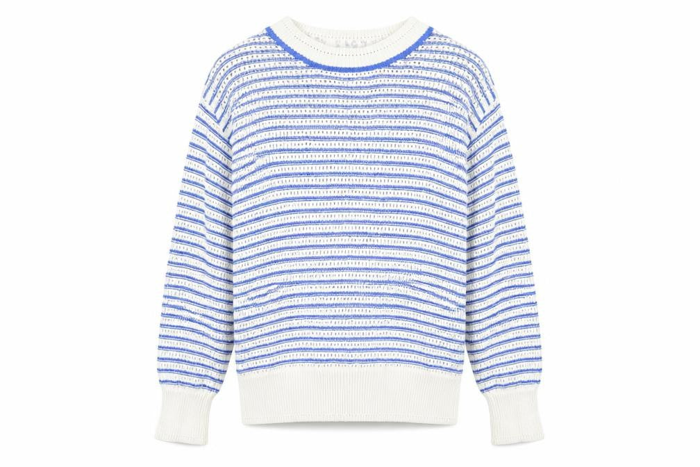 Marks and Spencer Women's Multicoloured Striped Jumper S