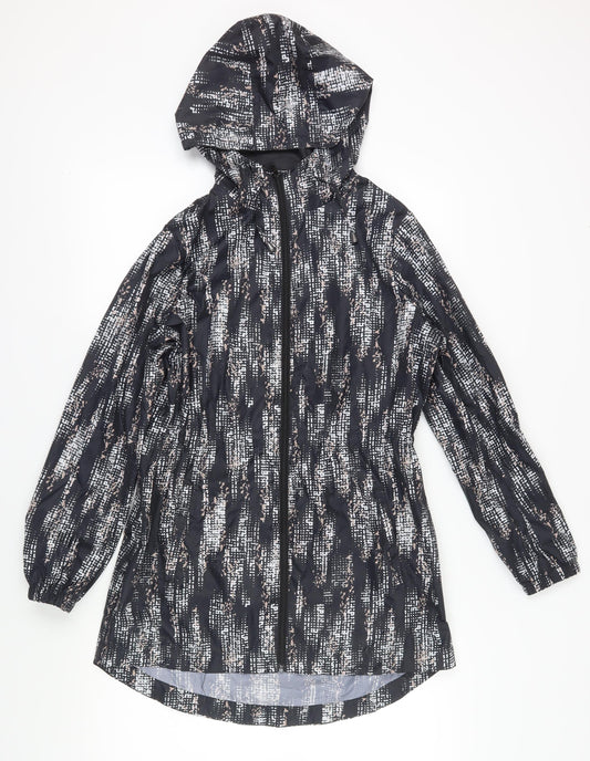 Marks and Spencer Women's Black Rain Coat Jacket S