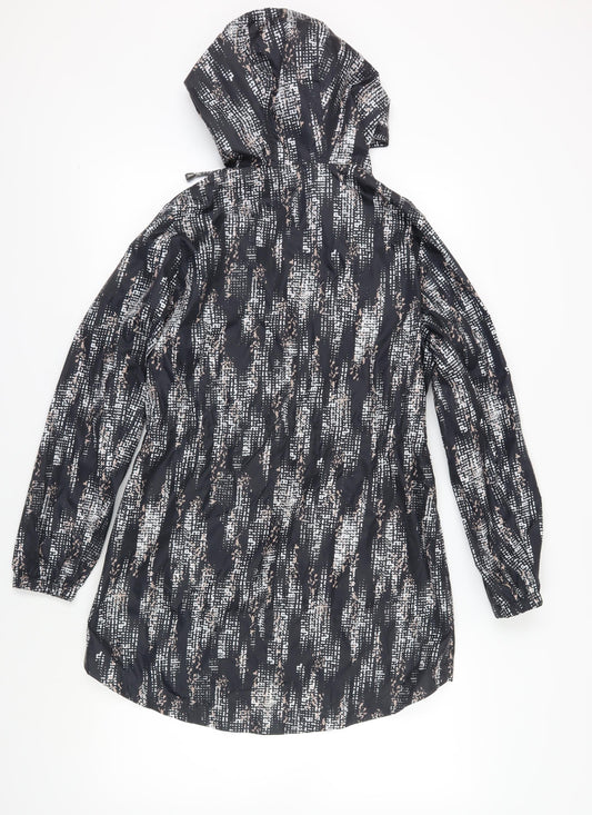 Marks and Spencer Women's Black Rain Coat Jacket S
