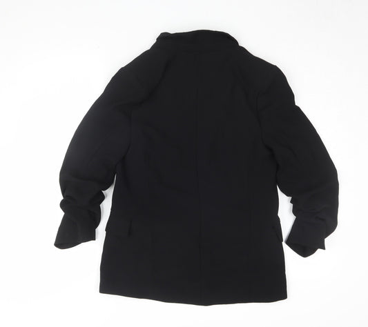 Marks and Spencer Women's Black Suit Jacket Size 8