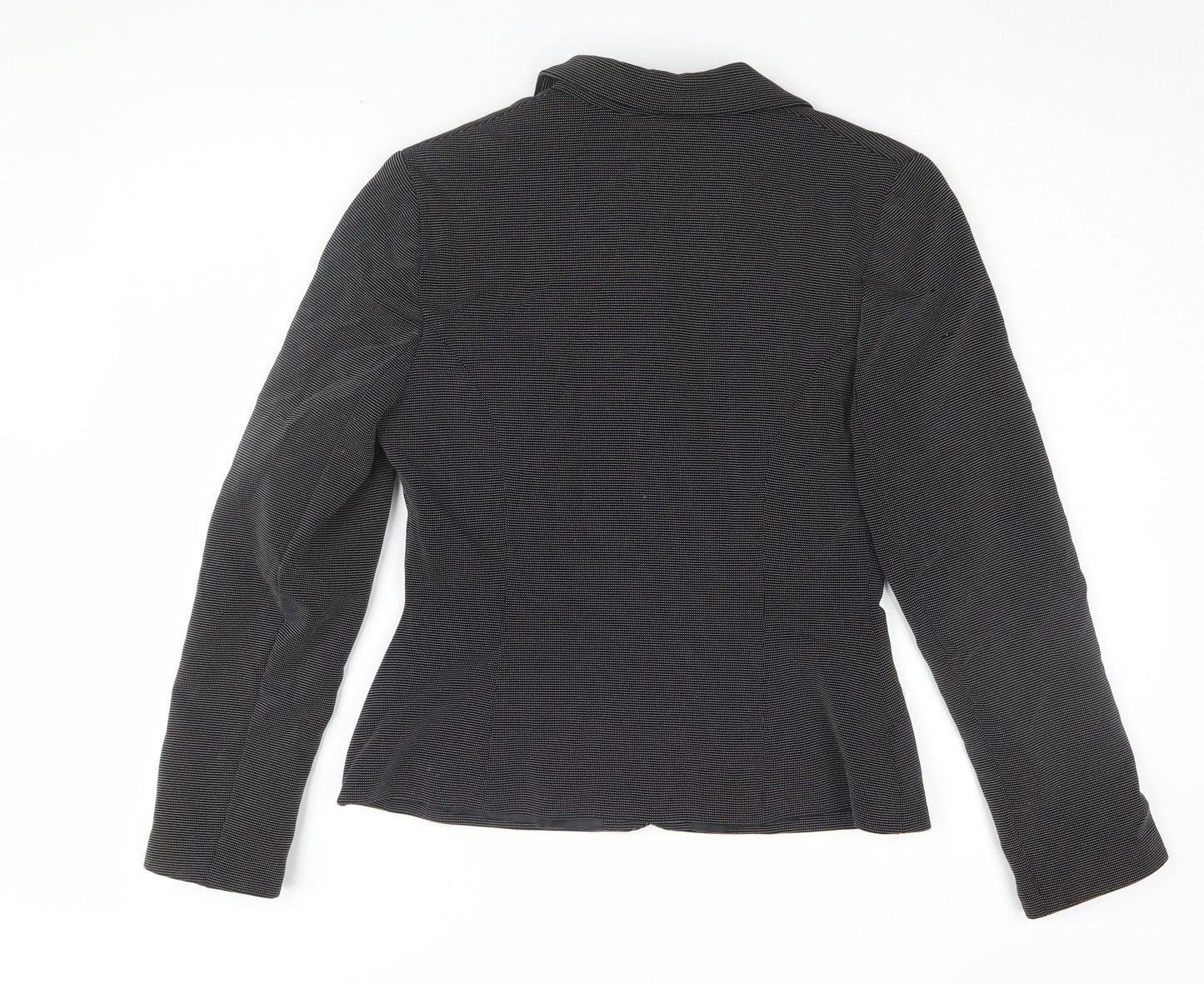 Topshop Women's Black Blazer Size 12 Classic Workwear