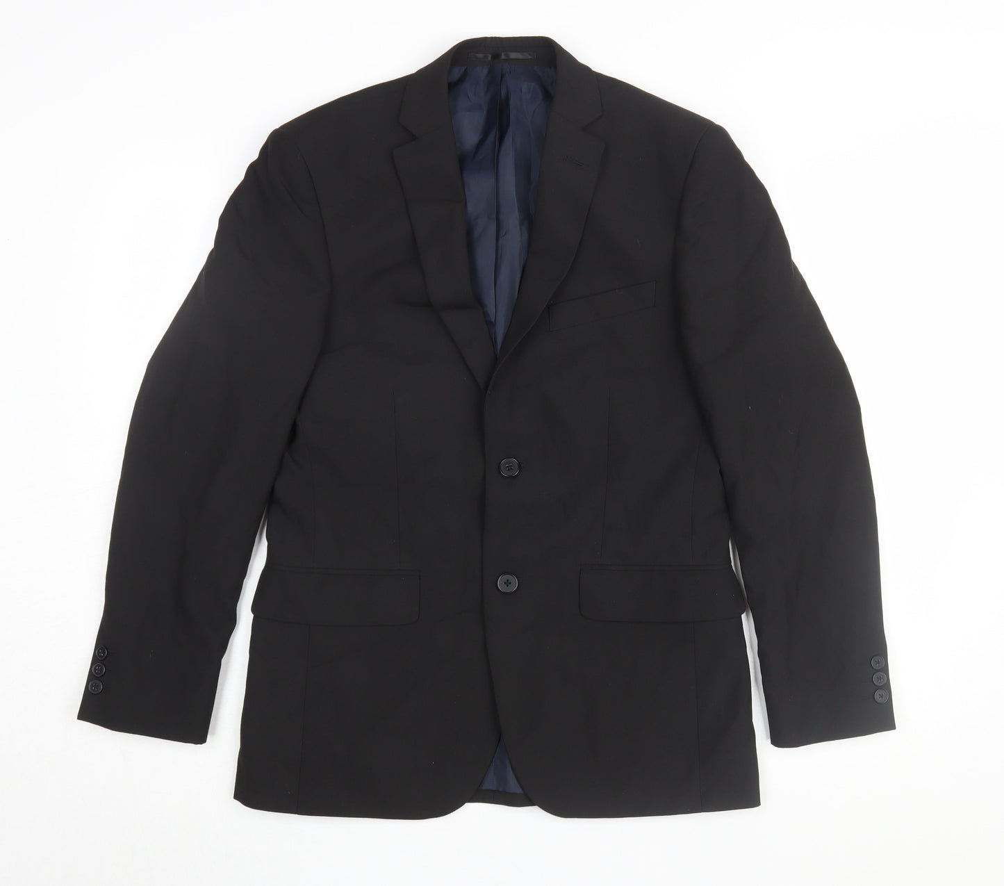 Debenhams Men's Black Regular Fit Blazer 36S