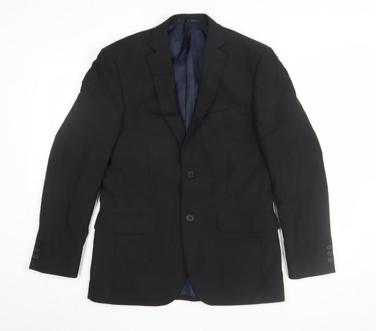 Debenhams Men's Black Regular Fit Blazer 36S