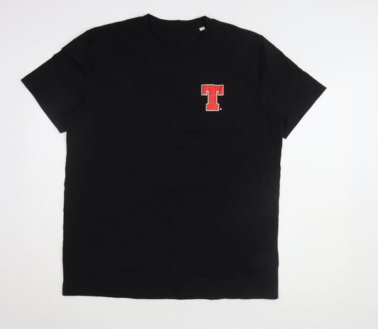 Stanley/Stella Men's Black XL Organic T-Shirt