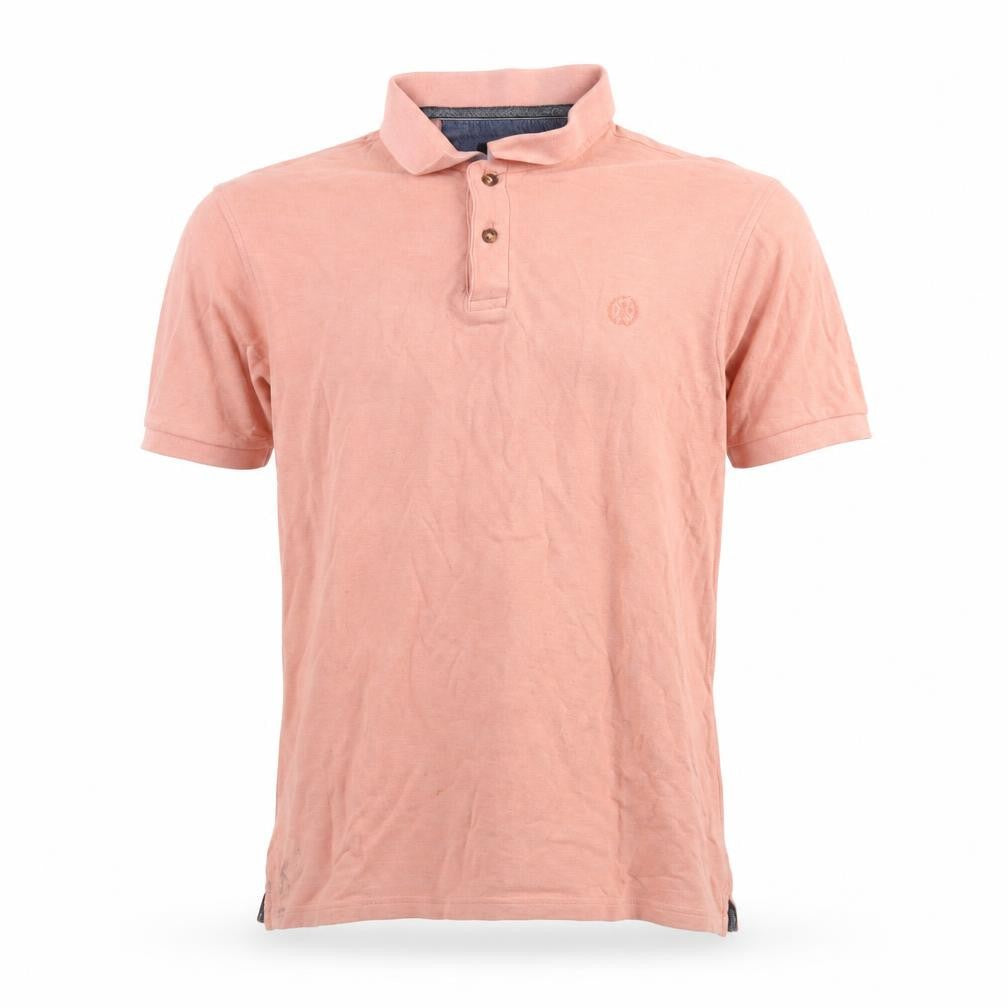 Marks and Spencer Men's Pink Medium Cotton Polo