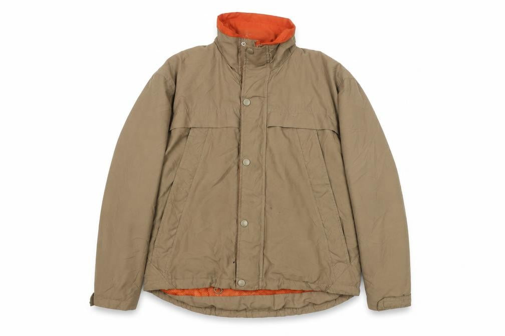 St. Bernard Men's Brown Parka Jacket M