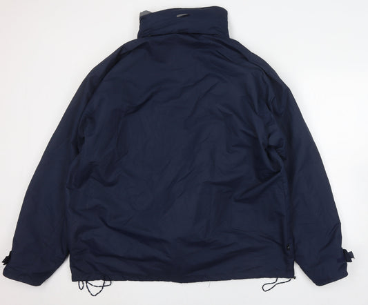 Mountainlife Men's Blue Windbreaker Jacket M