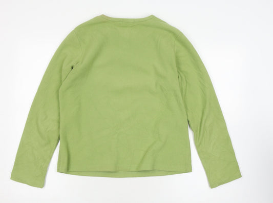 Hawkshead Green Pullover Sweatshirt Unisex Size M