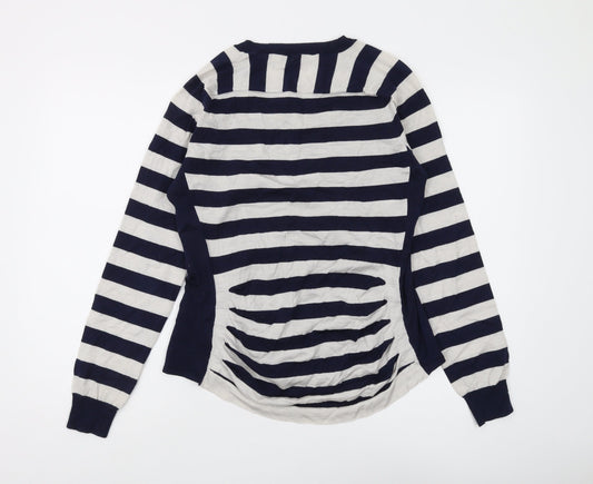 Karen Millen Women's Multi Striped Pullover Size 4