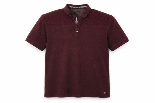 Jeff Banks Men's Red Polo 2XL Short Sleeve Cotton