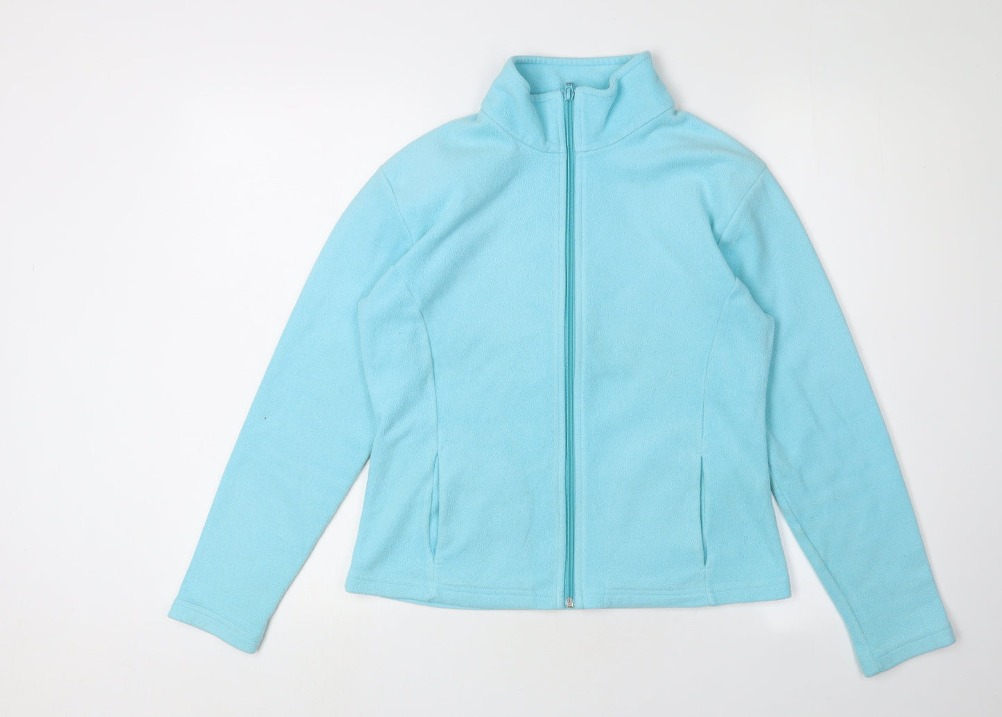 Marks and Spencer Women's Blue Fleece Jacket UK 12