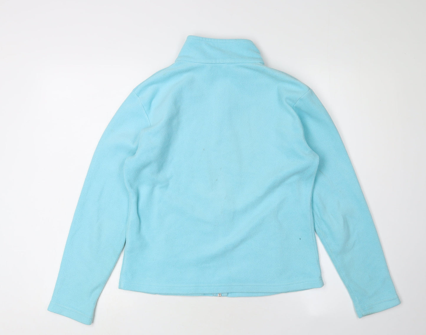 Marks and Spencer Women's Blue Fleece Jacket UK 12
