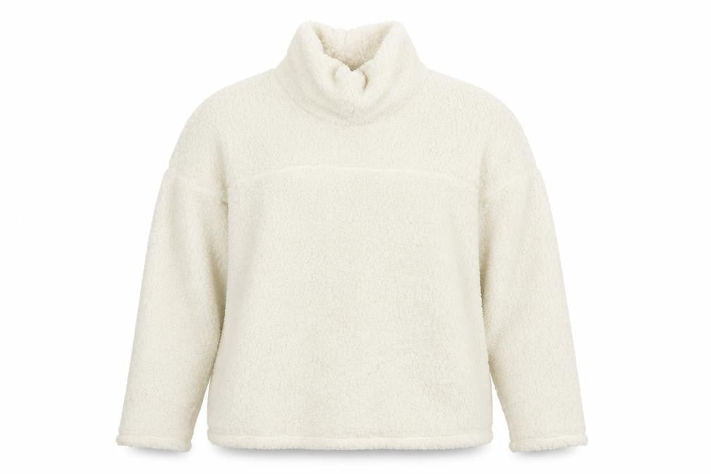 Marks and Spencer Ivory High Neck Women's Size 14 Top