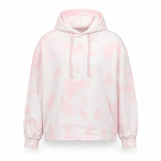 PrettyLittleThing Women's Pink Tie-Dye Pullover Hoodie Size 12